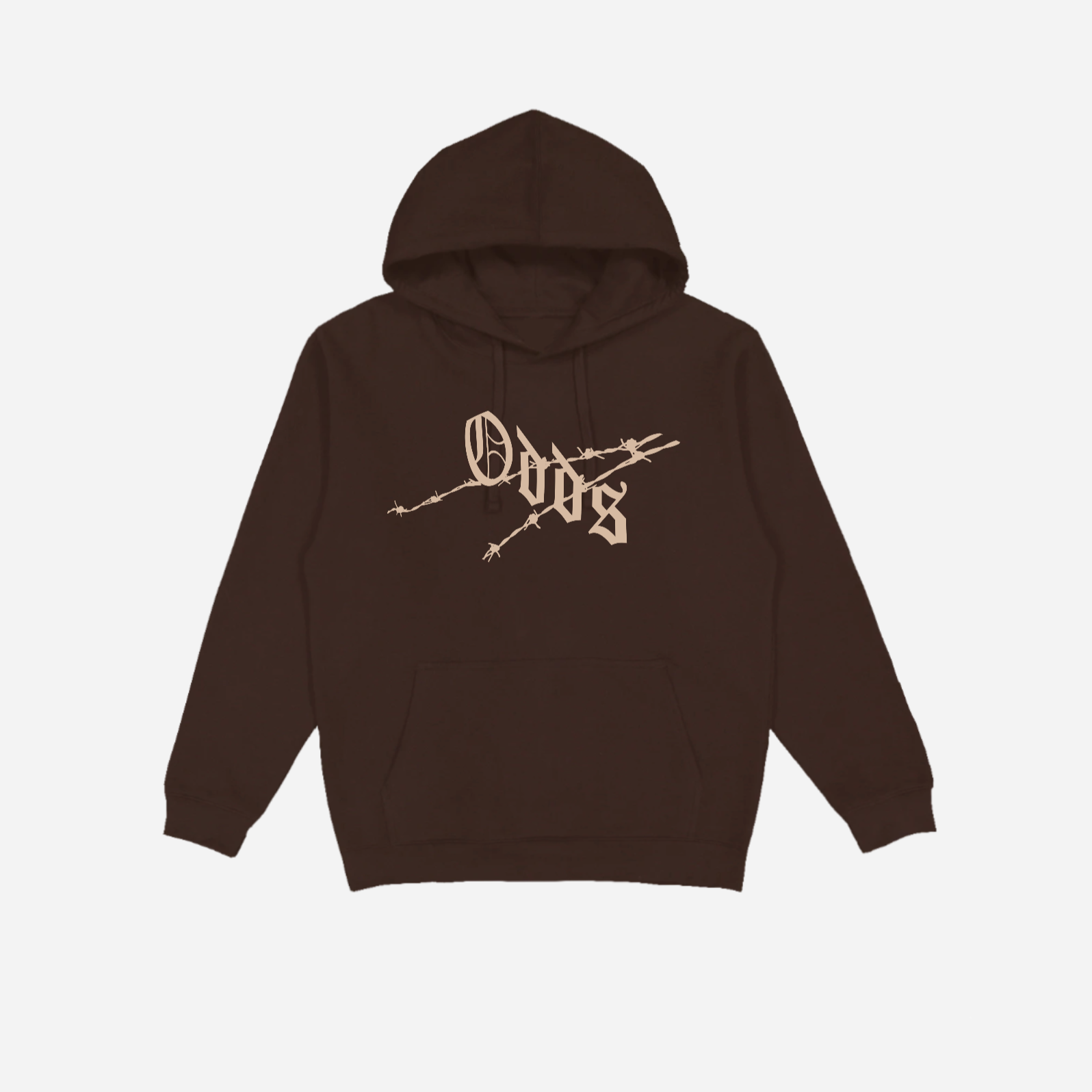 ESSENTIAL LOGO HOODIE – CHOCOLATE