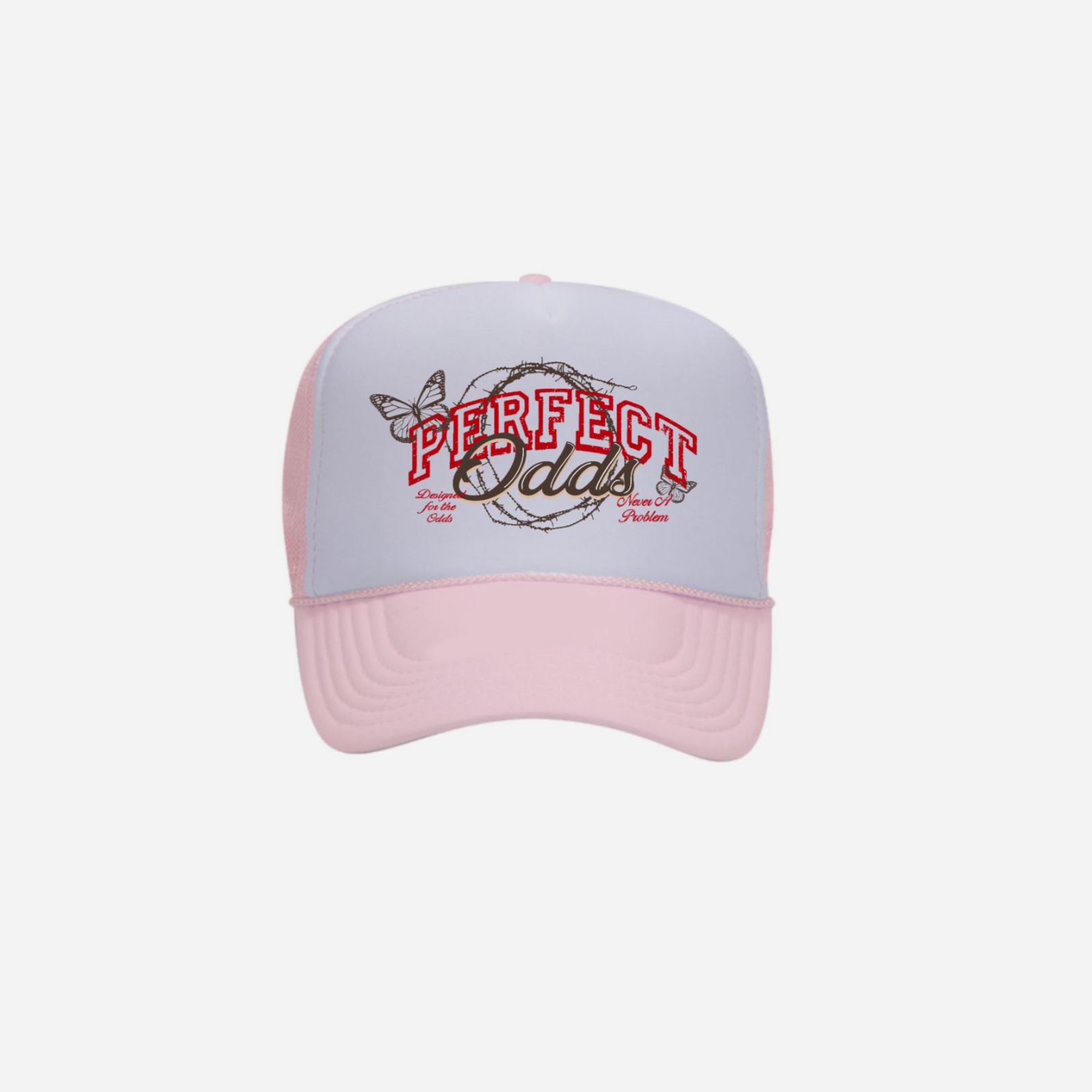 NEVER A PROBLEM TRUCKER - PINK