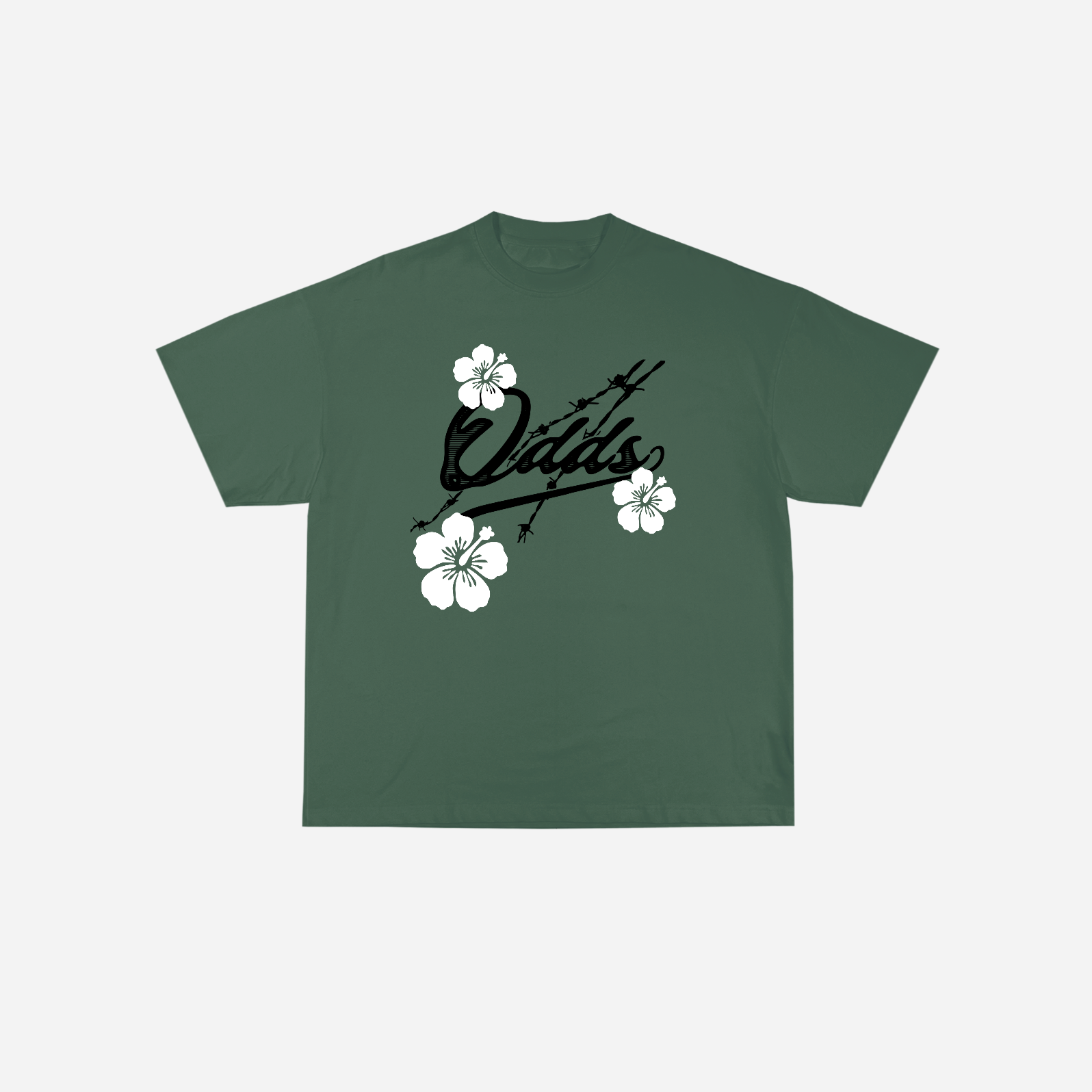 SUMMER'S OVER TEE - GREEN