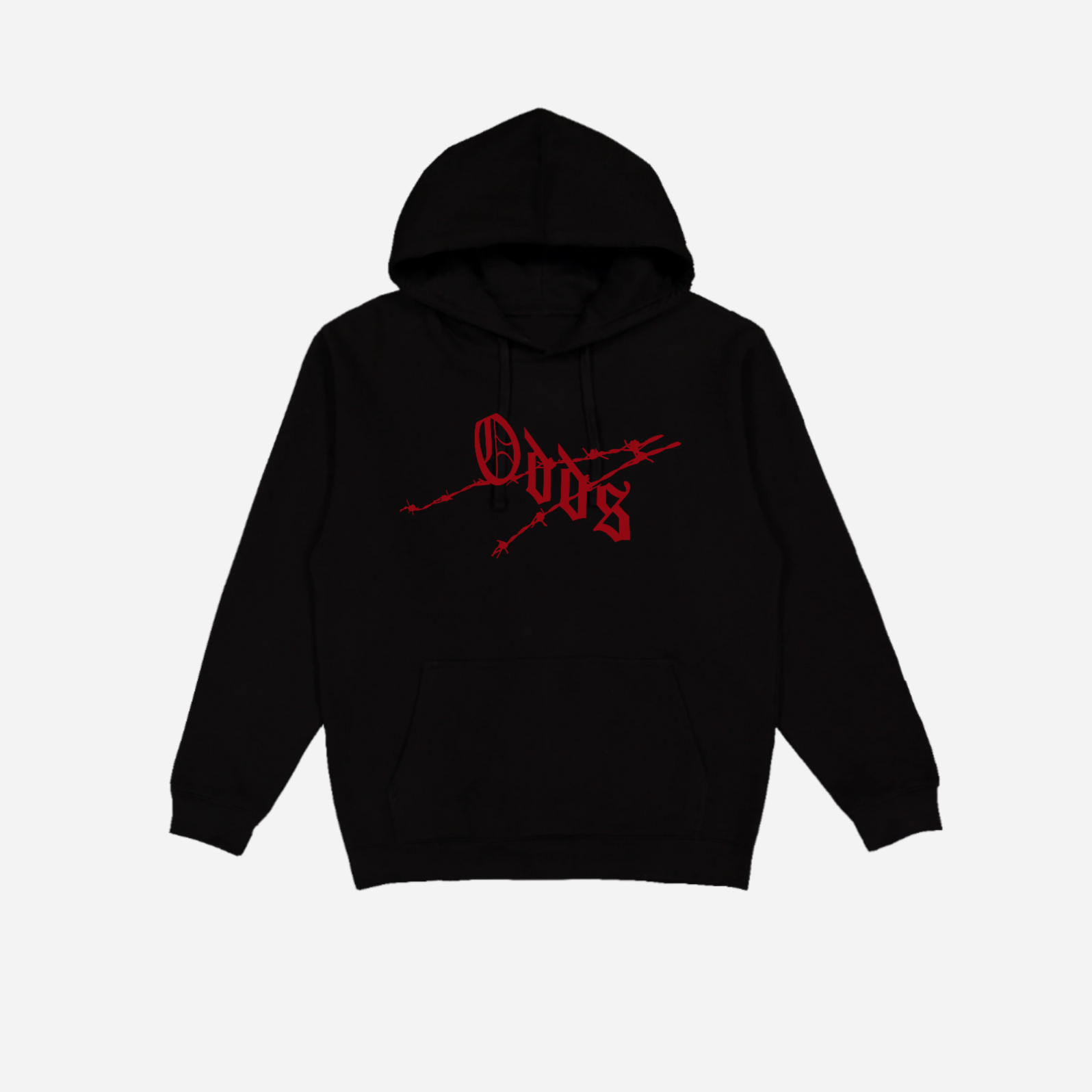 ESSENTIAL LOGO HOODIE - BLACK