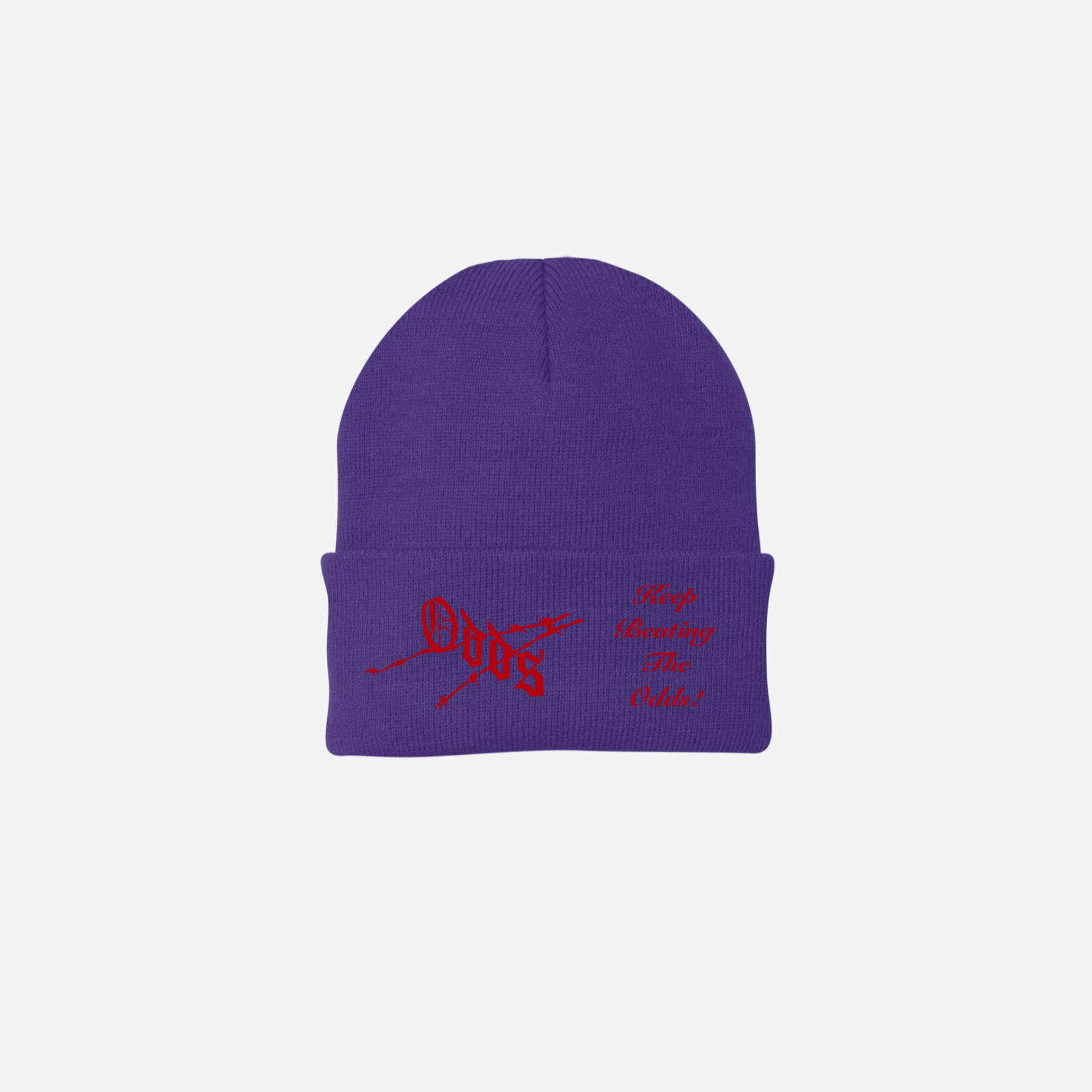 KEEP GOING! BEANIE - PURPLE