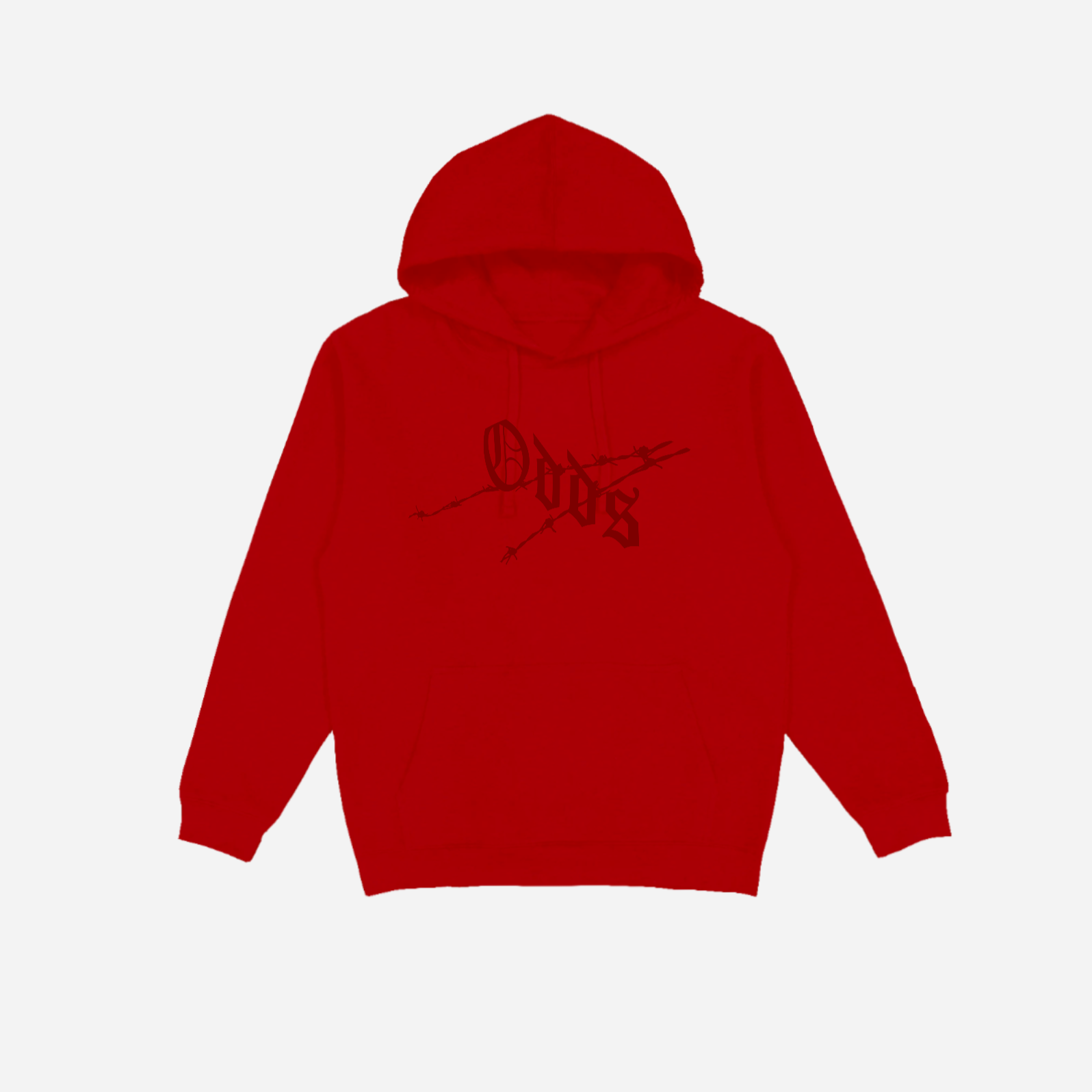 ESSENTIAL LOGO HOODIE - RED